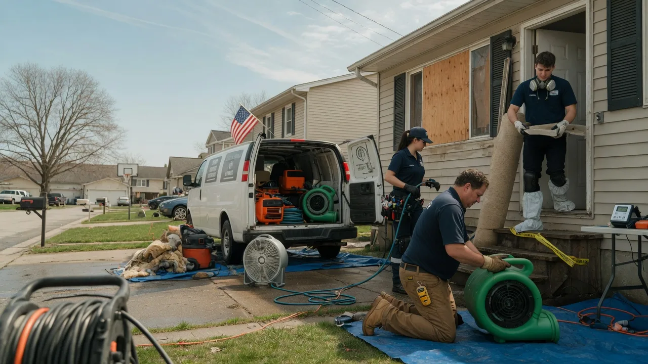 Water Damage Restoration in Huggins, MO near me